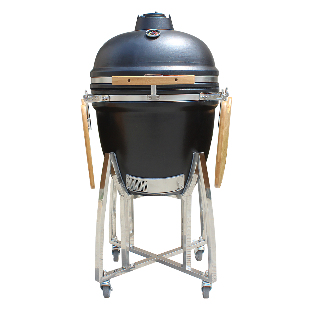 OEM Large Charcoal Grill 21 inch Auplex Ceramic Kamado Grill Featured Image