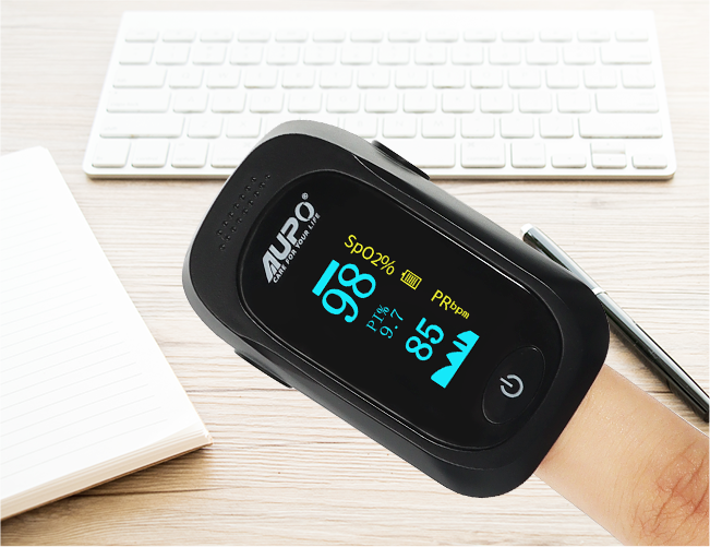 Fast delivery Oxygen Concentrator On Rent - OLED TFT display 8 seconds fast digital Spo2 PR fingertip  pulse oximeter					 – Jun Xin Featured Image