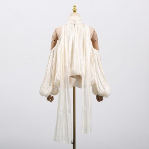 Custom Women Halter Tie Blouse Factory
