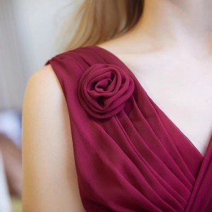 Bridal Rose Embroidered Evening Dresses Manufacturer