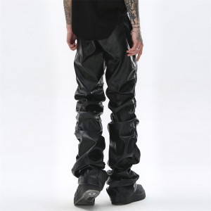 Custom Leather OEM New Pant Design Ladies Supplier