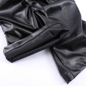 Custom Leather OEM New Pant Design Ladies Supplier