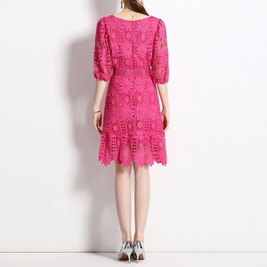Crochet Hollow Lace Dress Manufacturer