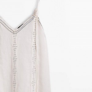 Custom Casual Sustainable Linen Dress Factory