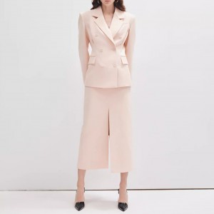 Custom Design Suit Slit Halter Skirt Manufacturer