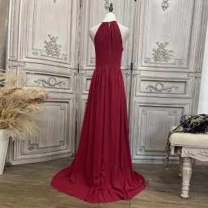 Custom Silk Long Gown Manufacturer