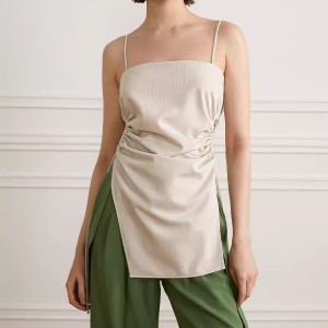 Custom Fashion Vest Split Camisole Factory