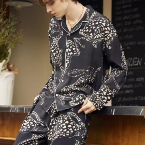 Custom Printed Men’s Pajama Sets Manufacturer