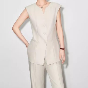Custom Professional Work Vest Suit Set Factory