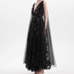 Custom Silk Lady Dress for Women