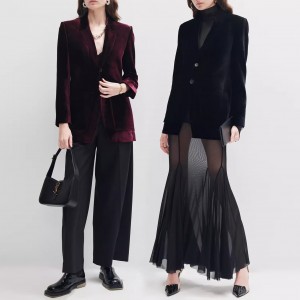 Custom Silk Velvet Tuxedo Suit Manufacturer