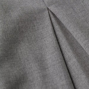 Custom Simple Grey Shirt Dress Factory