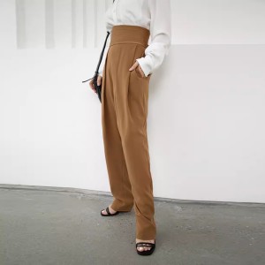Customised Casual Design Chiffon Ladies Pants