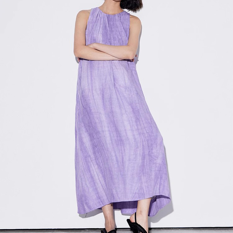 Customized Linen Vest Dress Summer Manufacturer