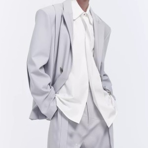 Customized Luxury Long Sleeve Suit Manufacturer