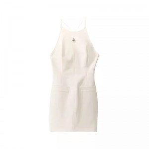 Customized Pearl Neckline Dress Manufacturer