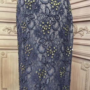 Lace Hand Beaded Best Elegant Dress Ladies Exporter