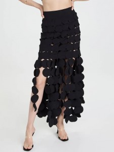 Patchwork Tassel Plus Size Skirt Supplier