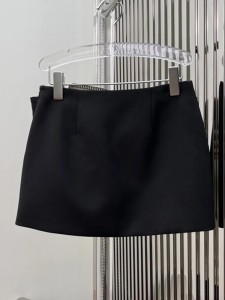 Black Patchwork Diamond Skirt Supplier