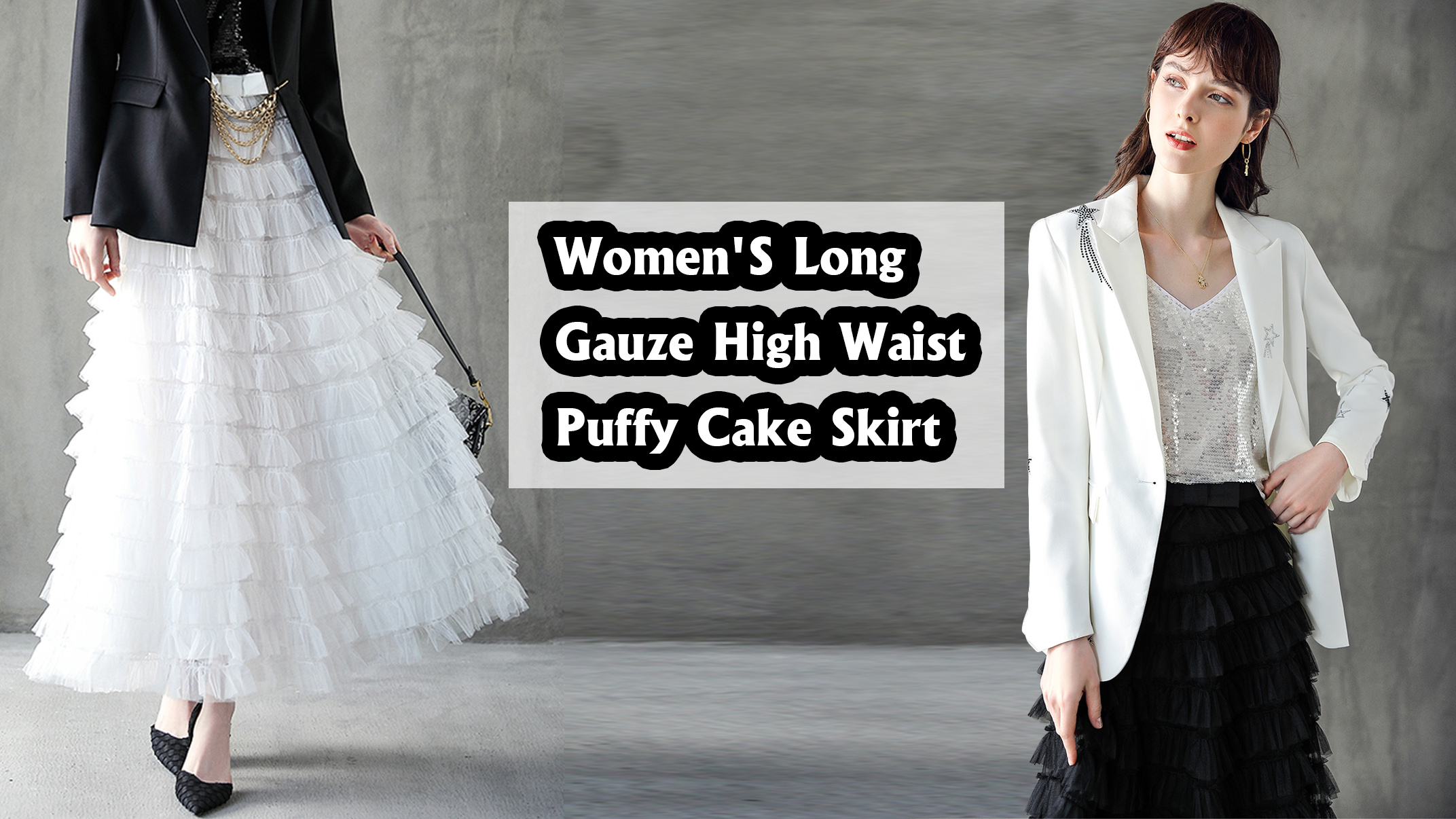 Lace High Waist Skirt For Women