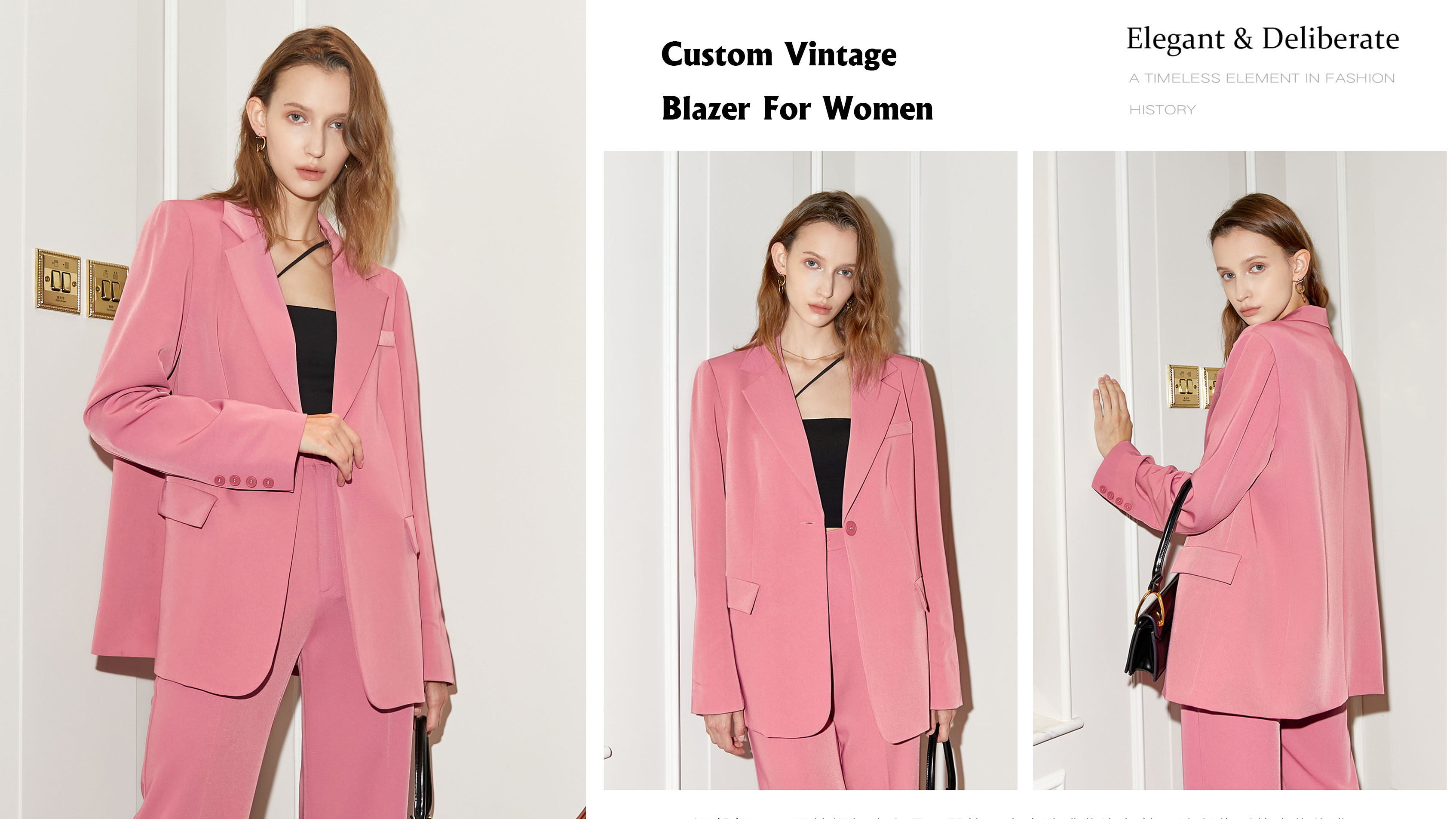 Custom Vintage Blazer For Women
