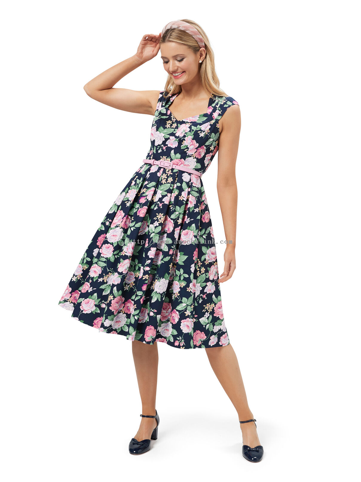 Simple Party Wear Dress - PHILLIPA FLORAL DRESS – Auschalink