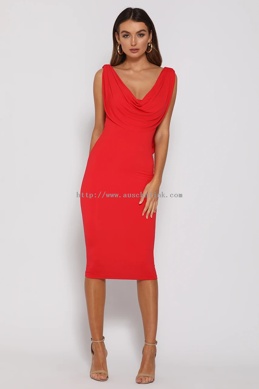 Custom Clothing Vendors - FLAME DRESS-RED – Auschalink