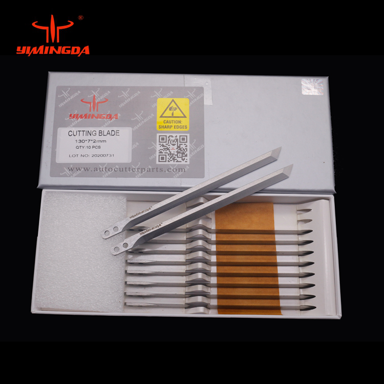 Apparel Machine Parts 130x7x2mm Cutter Spare Blades Cutting Knife For Pathinder  (1)
