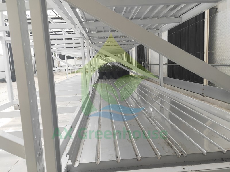 Bancos rodantes hidropónicos apilables de alta calidade, estantes de cultivo verticais de interior para uso agrícola-ERB001