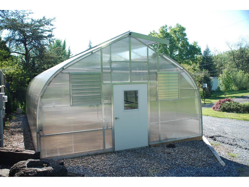 Hot Galvanized Steel 2021 New Poly Tunnel Greenhouse in China Single-span Agricultural Greenhouses Plastic Vegetable Film-PTG003