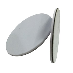Custom Dia30mm Fudan chip Rfid Nfc Anti-metal PVC tokens used for tracking
