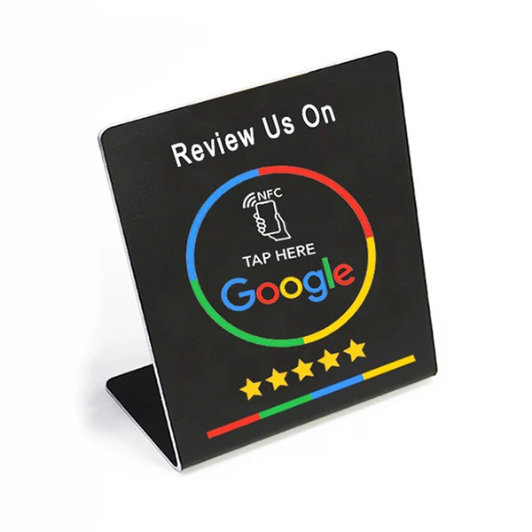 NFC Smart Google Review collection Supports de table NFC