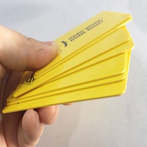 Printable Pure color NFC PVC Cards RFID plastic card manufacture For Card Printer