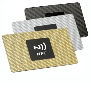 Luxurious Matte Black Finish NFC Metal Card Business card supplier