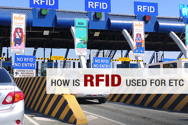 How is RFID used for ETC?