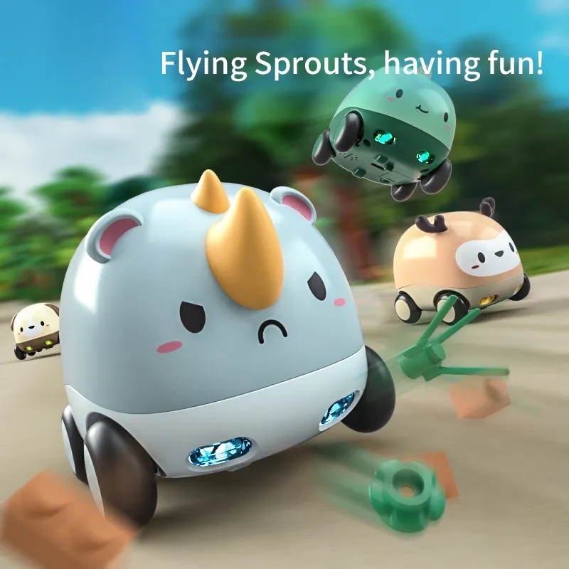Cute Mini Cartoon Baby Pet Car Toy – Fun Playtime for Kids