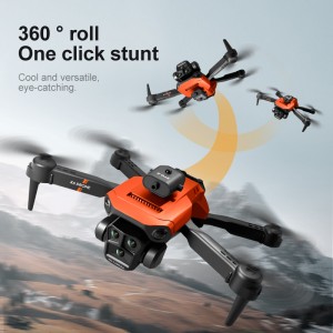 K6 Max Remote Control Quadcopter G-Sensor Stunt Rolling Flying Toys Four Sides Avoiding Obstacles RC Drone Toy with 3 Camera