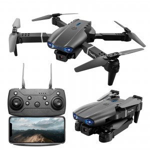 6-Axis Gyroscope Remote Control Quadcopter Altitude Hold HD Camera UAV Toy Three-sided Obstacle Avoidance Foldable K3 E99 Drone