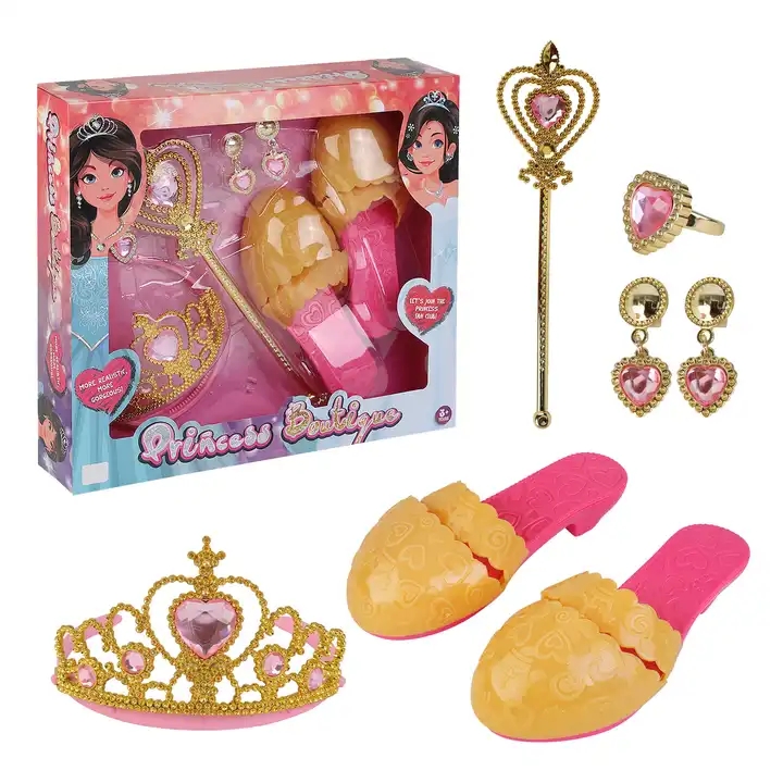 Introducing the Perfect Gift for Girls: Children’s Dress Up Clothes and Jewelry Set Toys