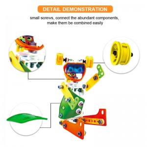 5 Dina 1 Screw Nut Majelis Set Toys Brinquedos Montados DIY Robot Pesawat Model Mobil Kids Blok Gedong Plastik Mainan Pendidikan