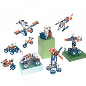 152 Uds. Construcción inteligente y juego DIY juguetes de plástico montaje de tornillos y tuercas 12 en 1 bloques de construcción de vástago para niños