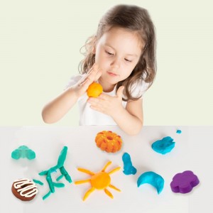 ເດັກນ້ອຍໃນໄວຮຽນ Pretend ເຮືອນຄົວ DIY ເຮັດ cookies Biscuit Plasticine ສ້າງແບບຈໍາລອງ Playdough Mold Kit Kids Clay Play Toys