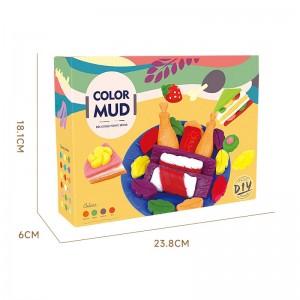 Mga Bata Educational Funny Dough Set Play Accessories Kit Creative DIY Colored Mud Plastic Cutter Molds Kid Clay Play Dulaan