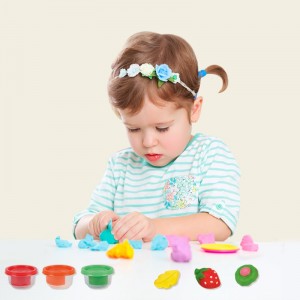 Детски образователен забавен комплект тесто Комплект аксесоари за игра Creative DIY Цветна кал Пластмасови резачки Форми Детски играчки за игра с глина