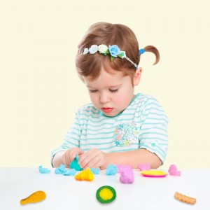 DIY Gekleurde Klei Groente Maken Mold Plaat Plastic Snijrol Tool Kids Early Education Plasticine speelgoed Veiligheid Speeldeeg
