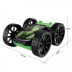 Cotxe de control remot de 360 ​​graus de rotació de 360 ​​graus per a nens Cotxe de control remot de quatre canals Joguina de vehicle d'acrobàcies per a interiors i exteriors