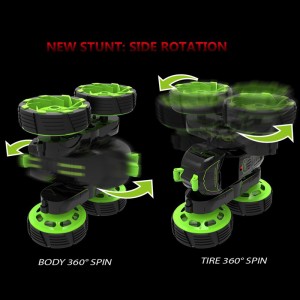 360 Degrees Rotation 6CH Electric Rc Stunt Vehicle Rechargeable Remote Control Stunt Flip Mota toyi yevana