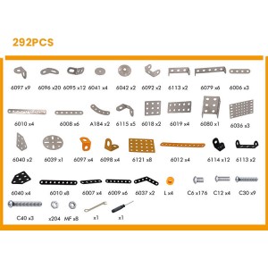 292PCS Rompecabezas 3D Legering Montage Maanlander Model Juguetes Intelligent Gebouw Speelgoed Metalen Blok Puzzel Voor Kinderen