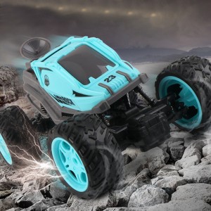 बच्चों के लिए 2.4GHz मजबूत पावर रिमोट कंट्रोल ऑफ रोड क्लाइंबिंग कार खिलौने मल्टी टेरेन फ्लेक्सिबल रनिंग आरसी रॉक क्रॉलर