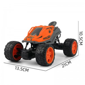 2,4 GHz močan daljinski upravljalnik za terensko plezanje, avtomobilske igrače za več terenov, prilagodljivo tekaški RC Rock Crawler za otroke